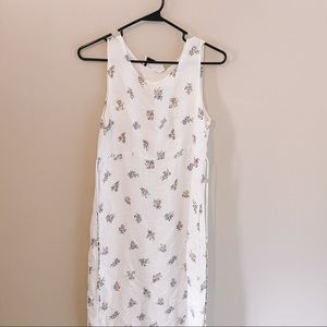 🌿 Vintage Floral Maxi Dress